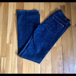 7 for all mankind flare jeans size 29